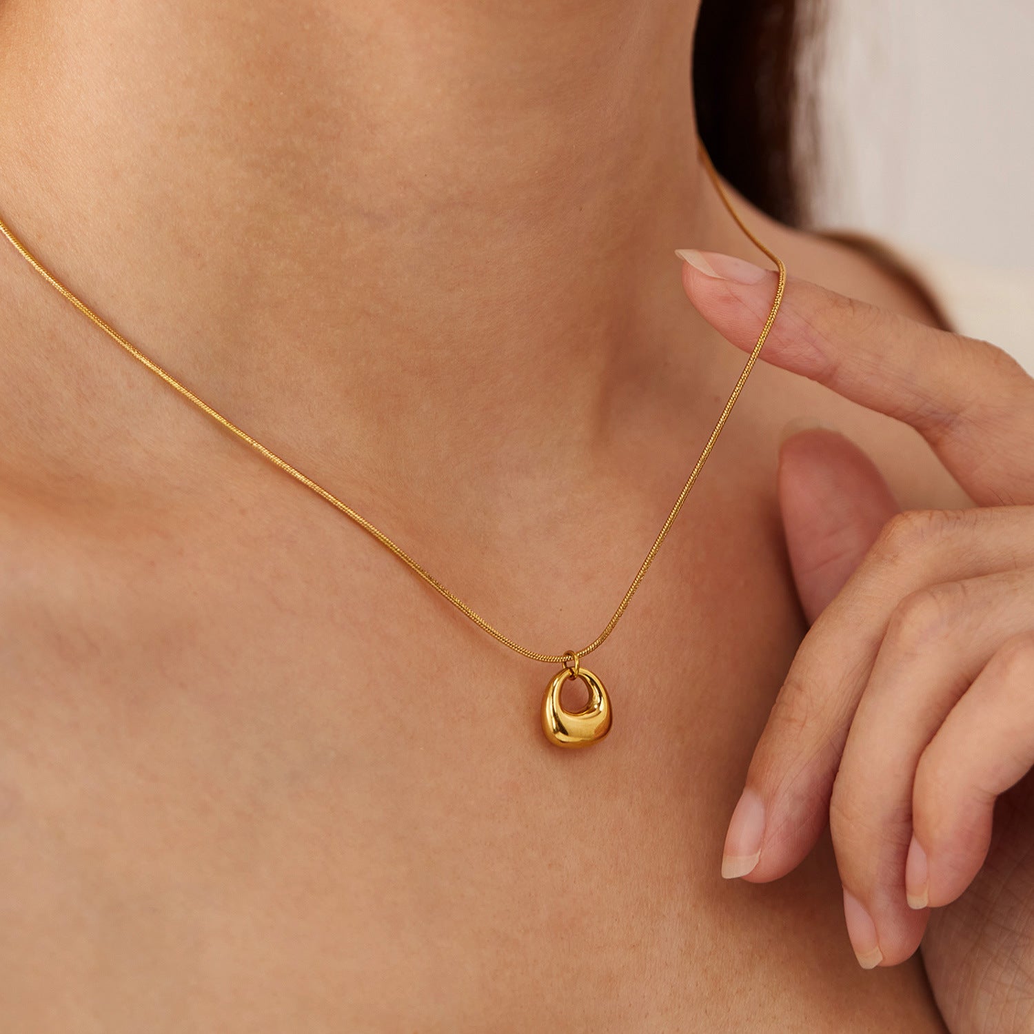 Geometric Necklace Women's Jewelry Fashion Commuter All-match