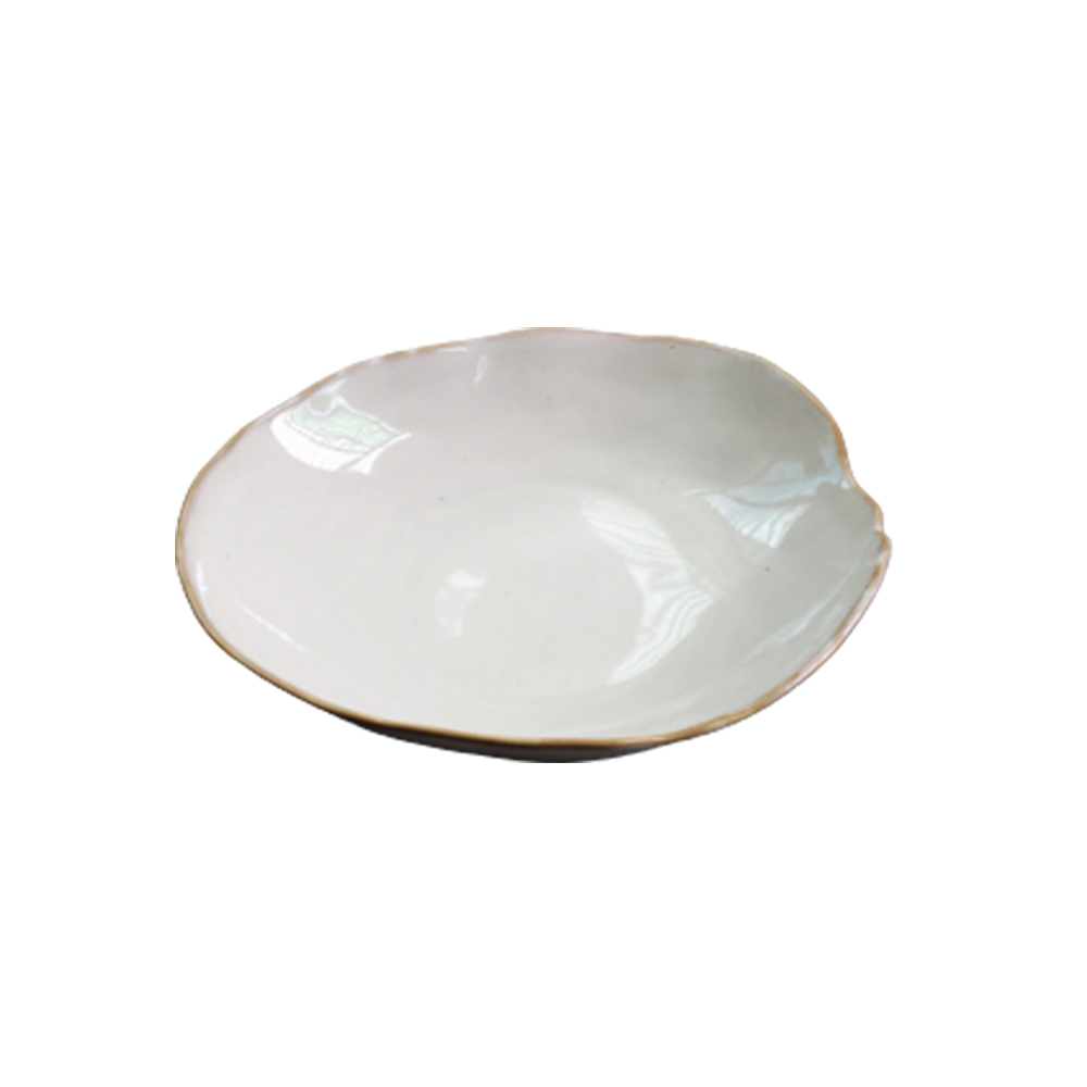 Ceramic Irregular Shape Rice Bowl