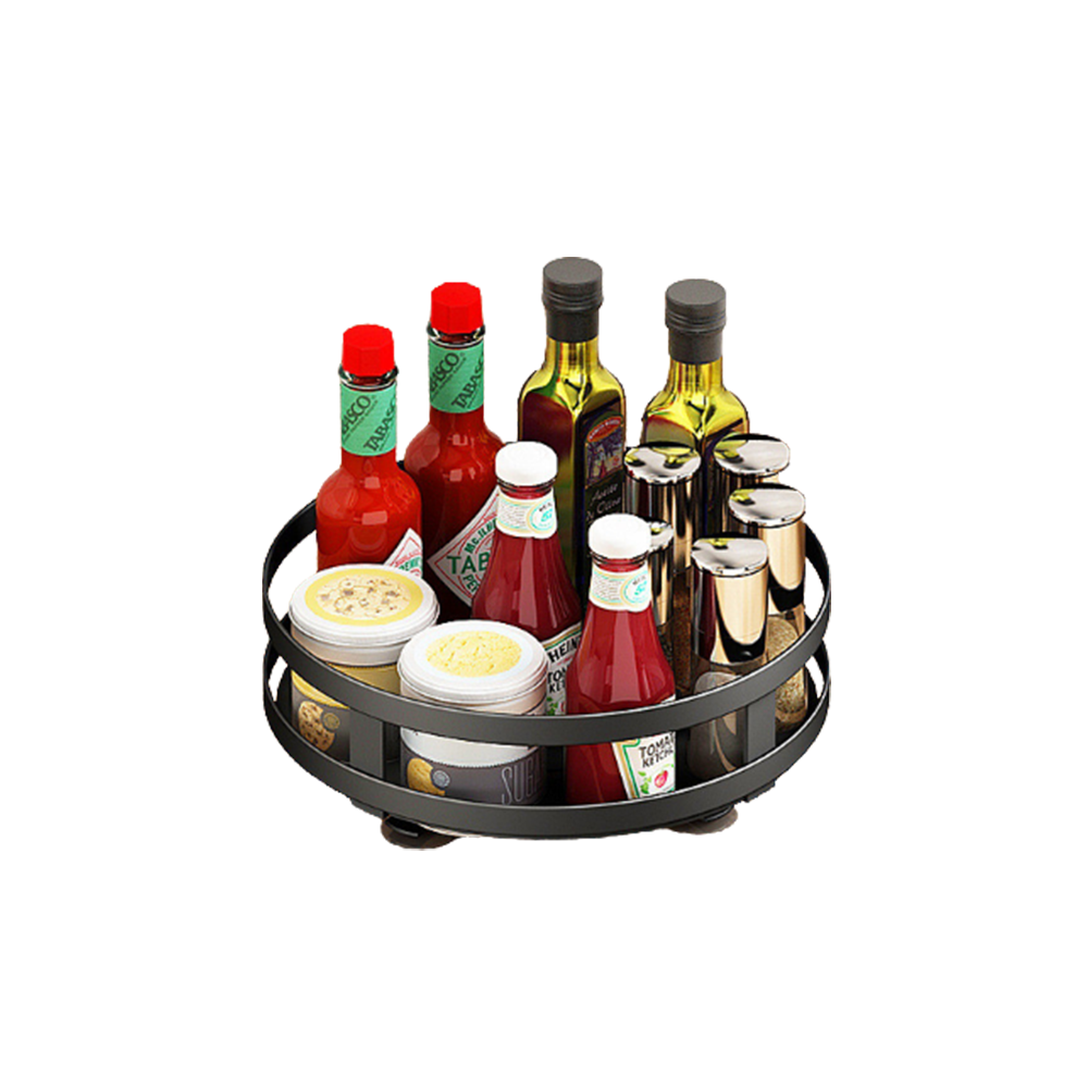 Rotatable Kitchen Seasoning Rack
