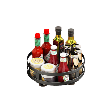 Rotatable Kitchen Seasoning Rack